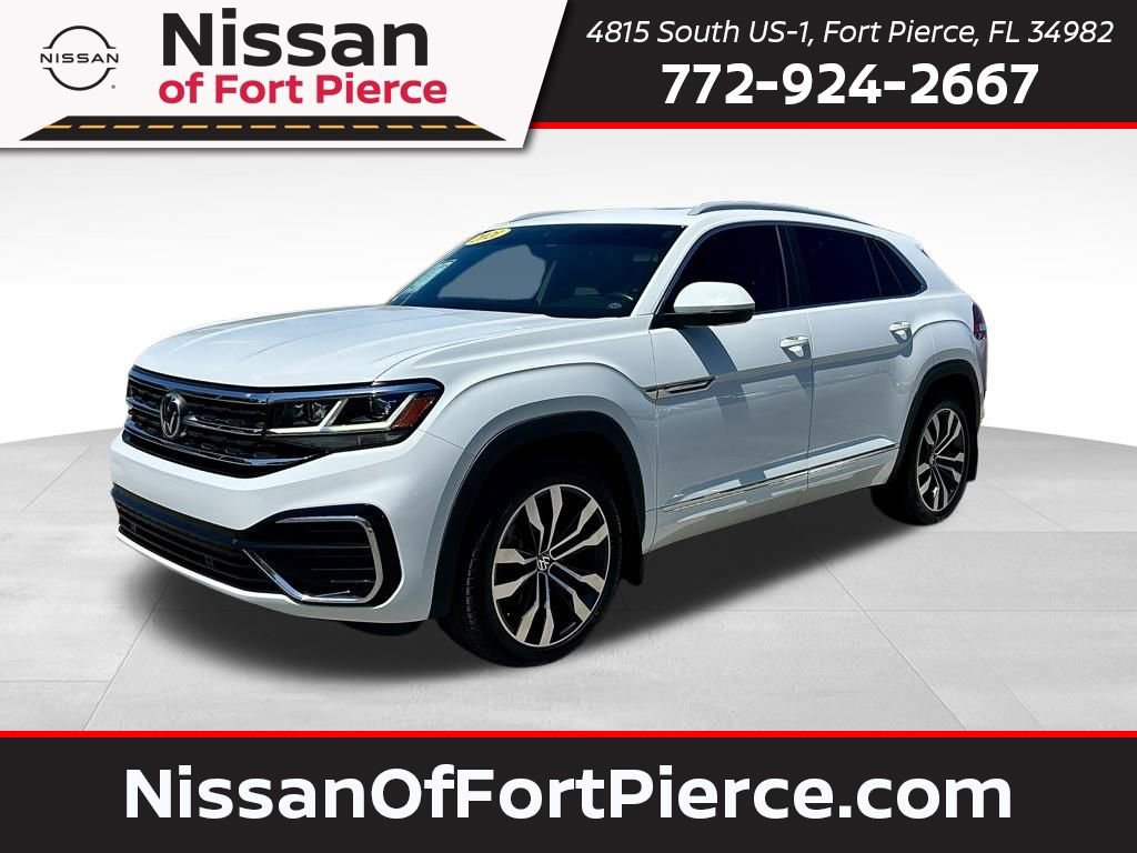 Used 2021 Volkswagen Atlas Cross Sport SEL R-Line FWD image 1