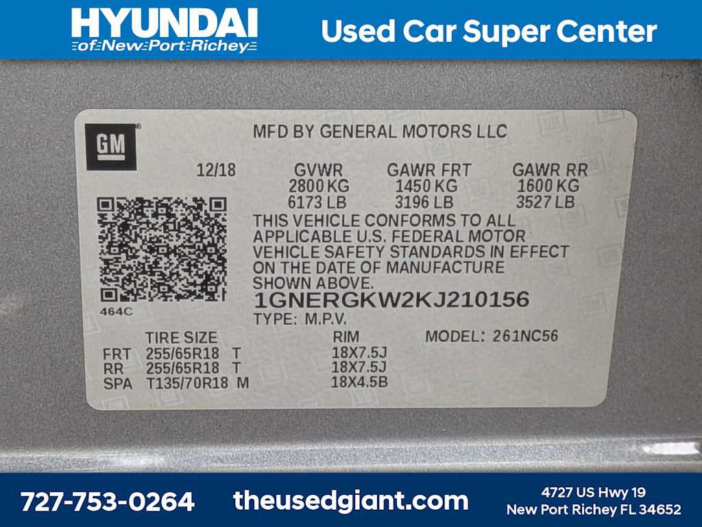 Used 2019 Chevrolet Traverse LT FWD image 38
