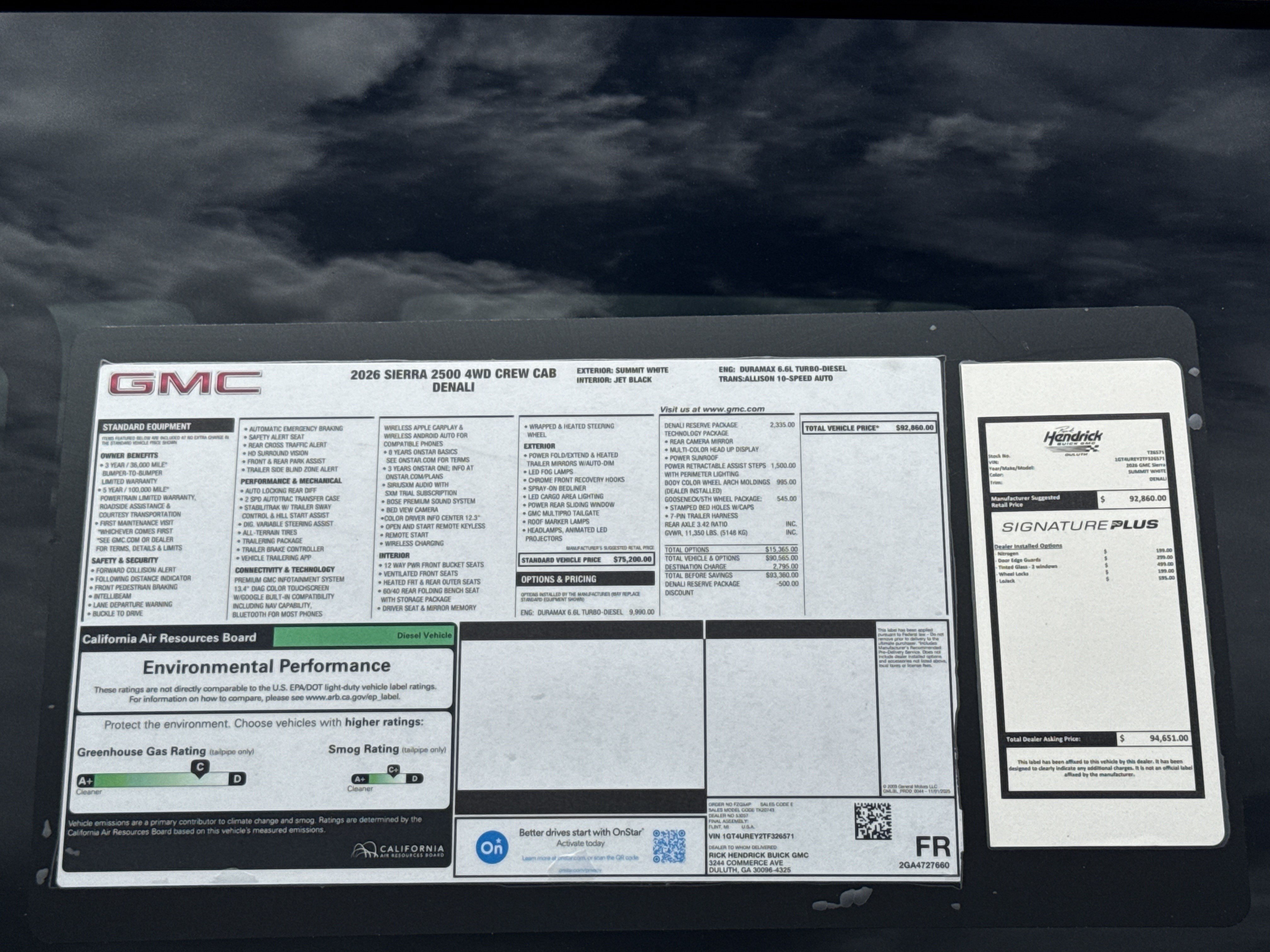 New 2026 GMC Sierra 2500 Denali w/ Denali Reserve Package AWD/4WD image 36
