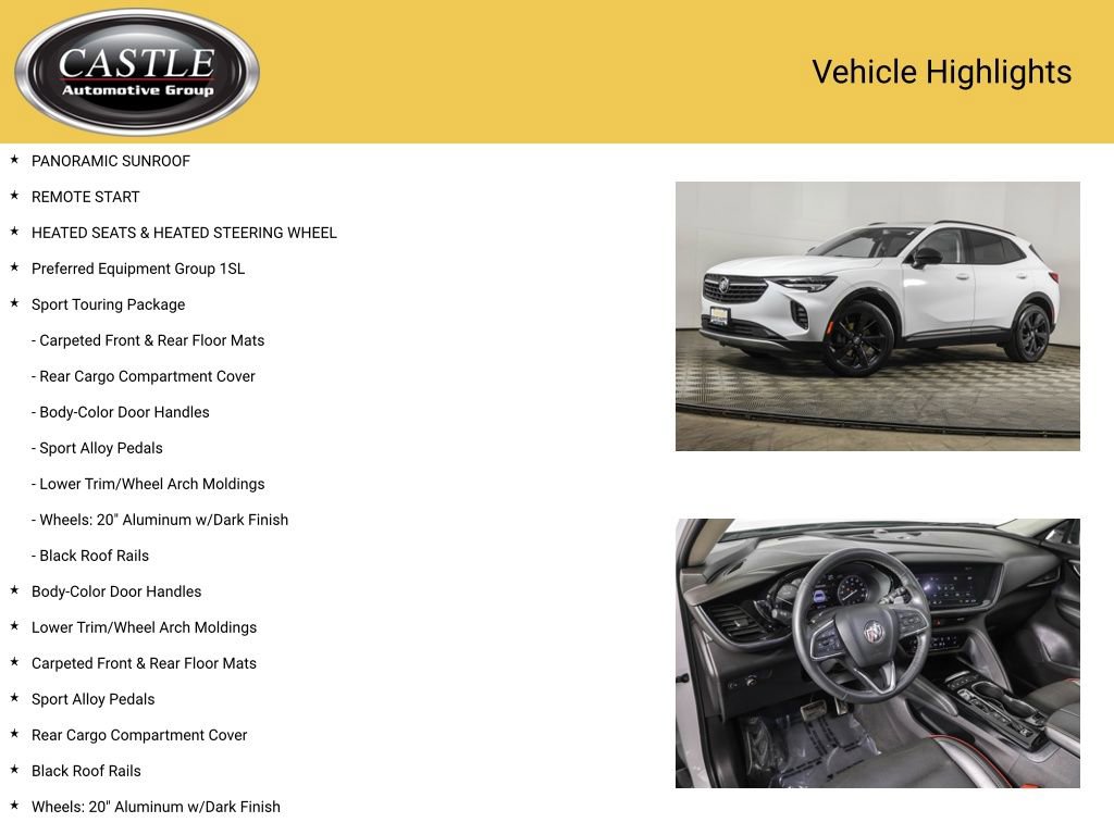 Used 2023 Buick Envision Essence w/ Sport Touring Package image 3