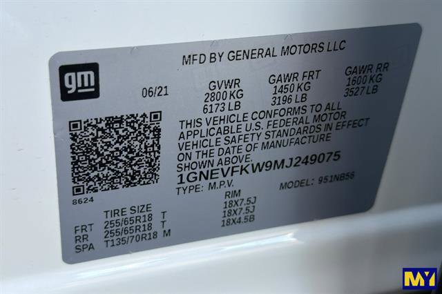 Used 2021 Chevrolet Traverse LS w/ LPO, Cargo Package image 40