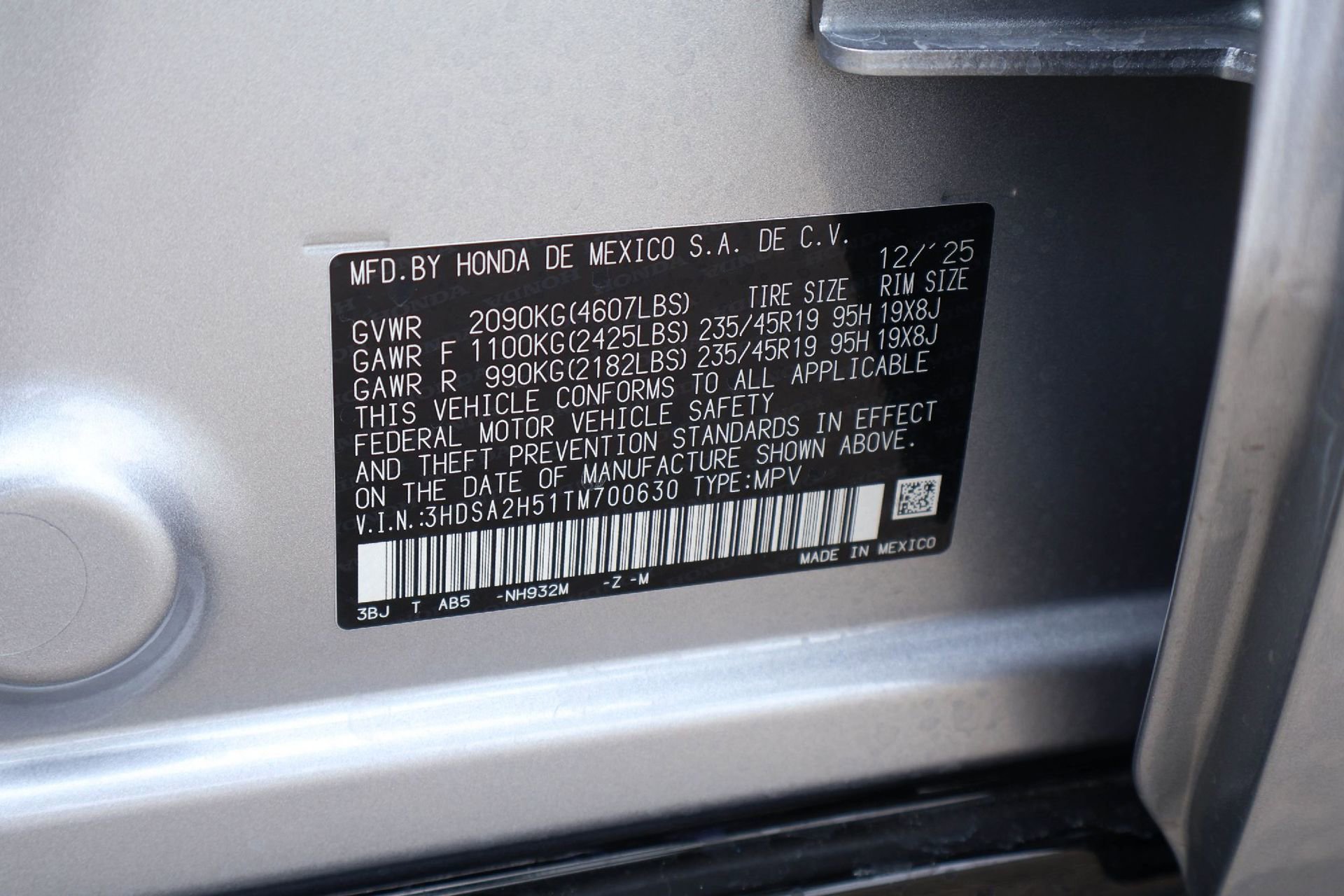 Certified 2026 Acura ADX A-Spec AWD/4WD image 21