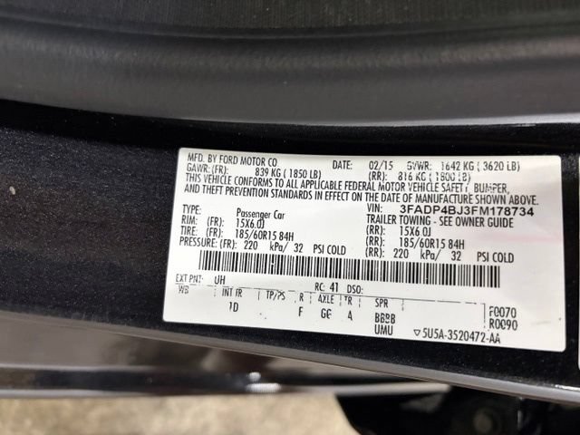 Used 2015 Ford Fiesta SE w/ Comfort Package FWD image 42