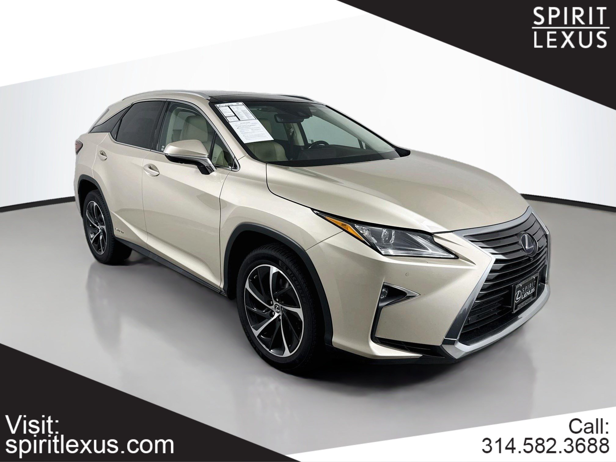 Used 2018 Lexus RX 450h AWD w/ Luxury Package