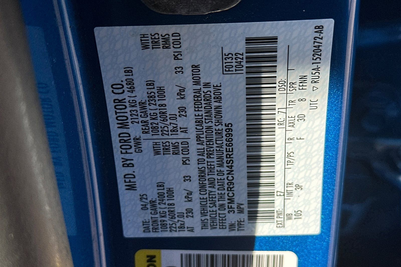 Used 2025 Ford Bronco Sport Outer Banks w/ Outer Banks Tech Package+ image 30