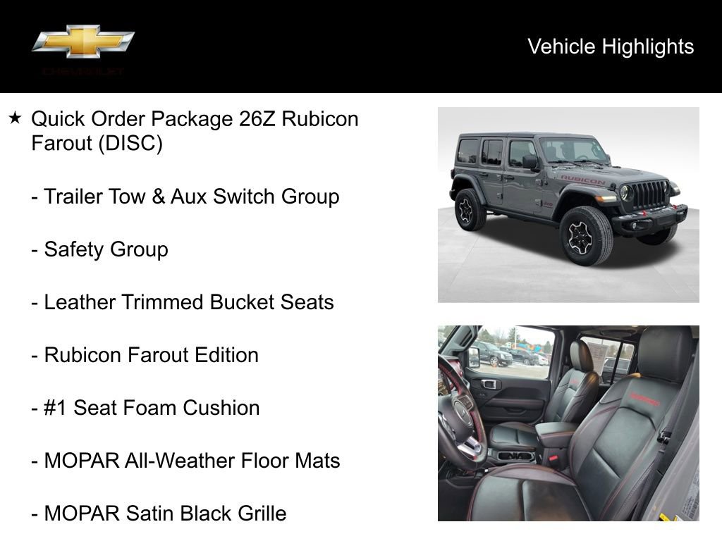 Used 2023 Jeep Wrangler Unlimited Rubicon image 20