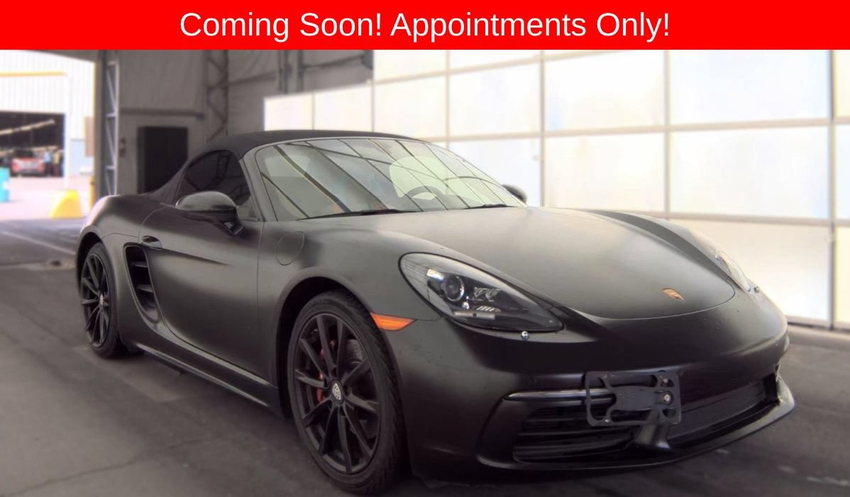 Used 2017 Porsche 718 Boxster