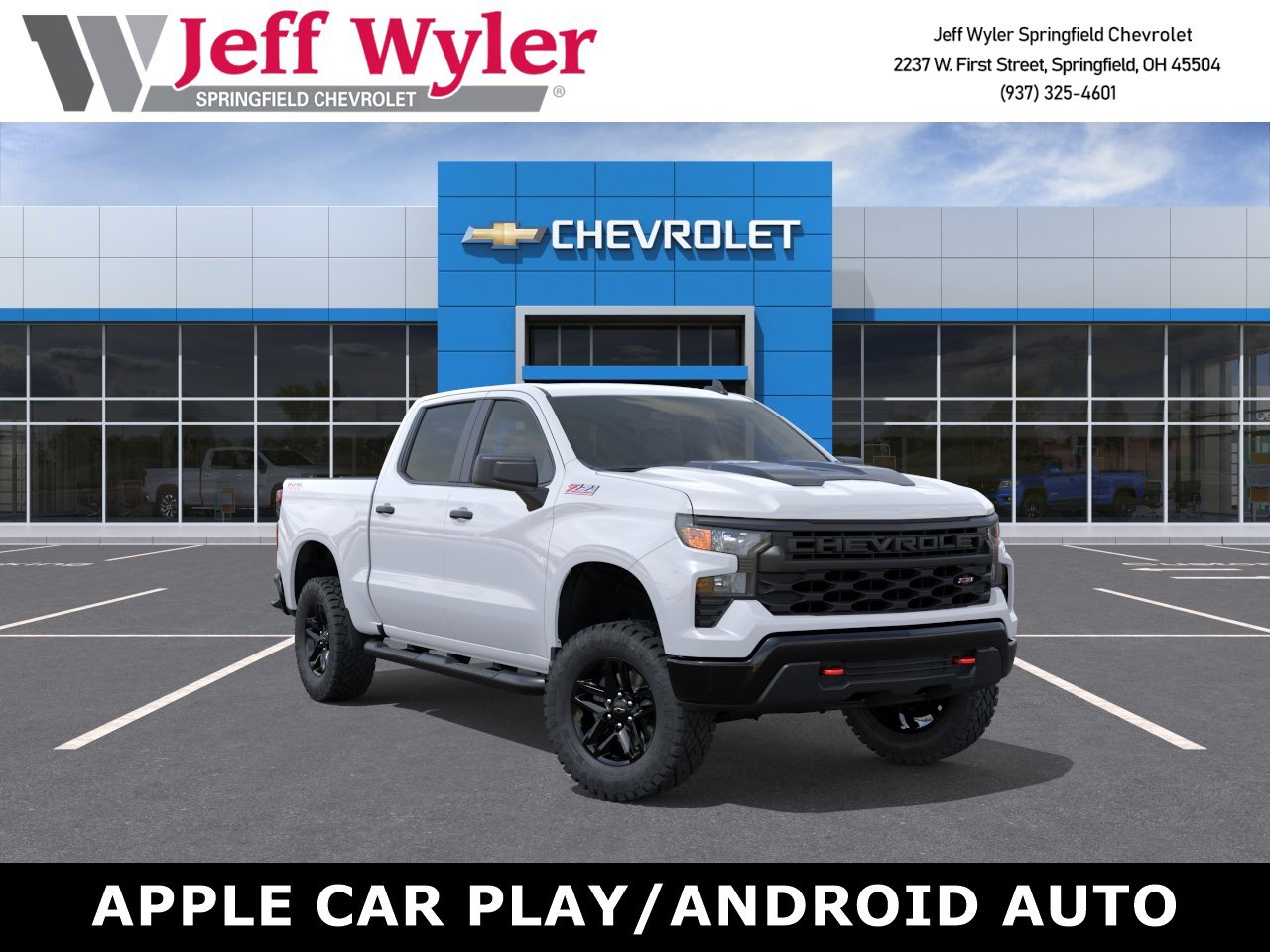 New 2026 Chevrolet Silverado 1500 Custom Trail Boss w/ LPO, Dark Essentials Package AWD/4WD image 1