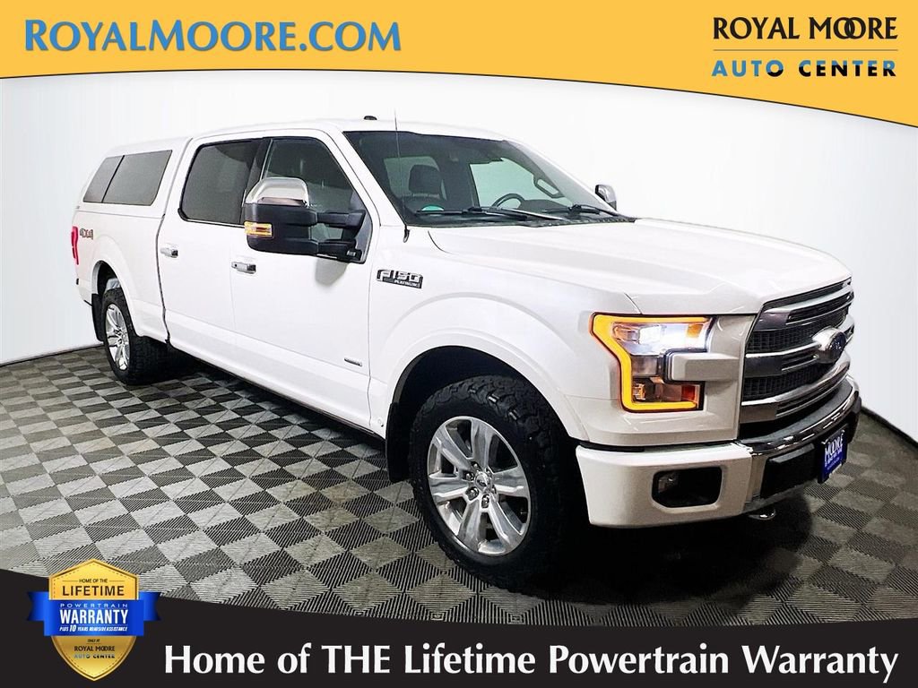 Used 2016 Ford F150 Platinum w/ Equipment Group 701A Luxury image 1