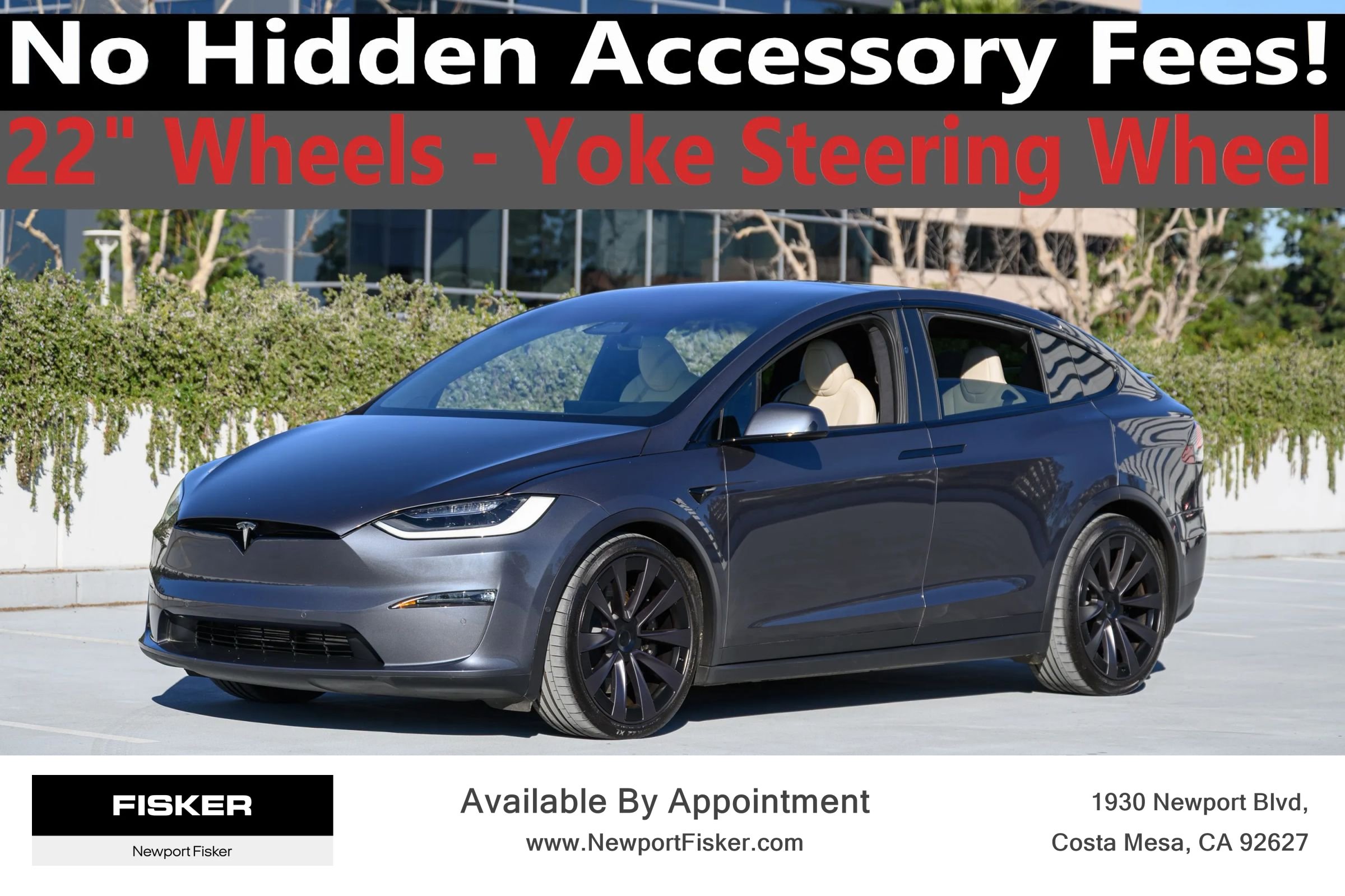 Used 2022 Tesla Model X Plaid image 1