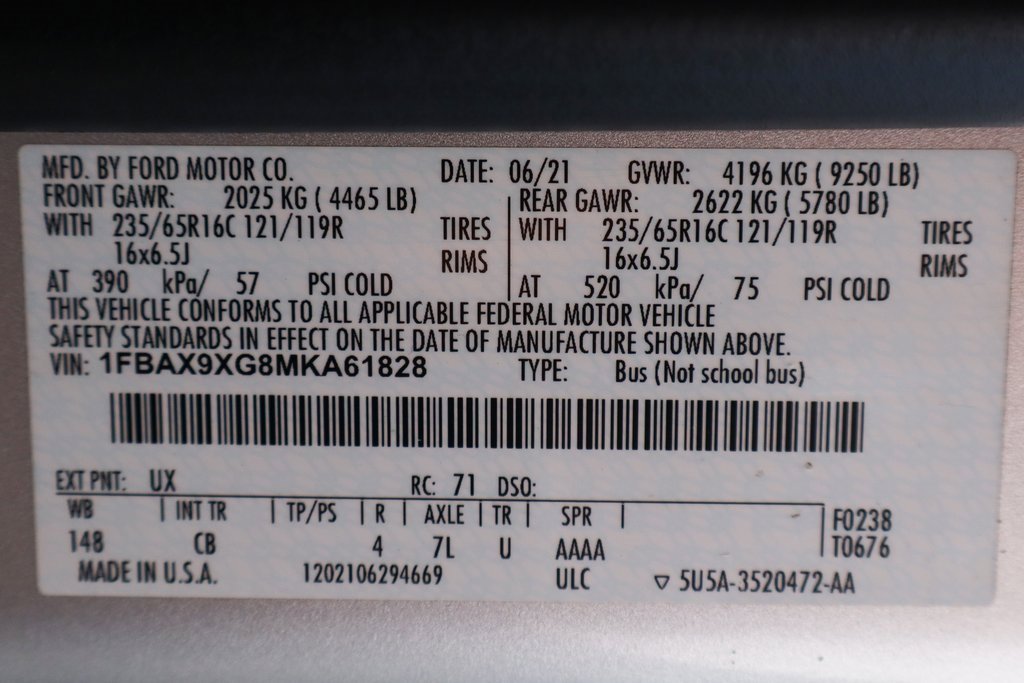 Used 2021 Ford Transit 350 XL image 45