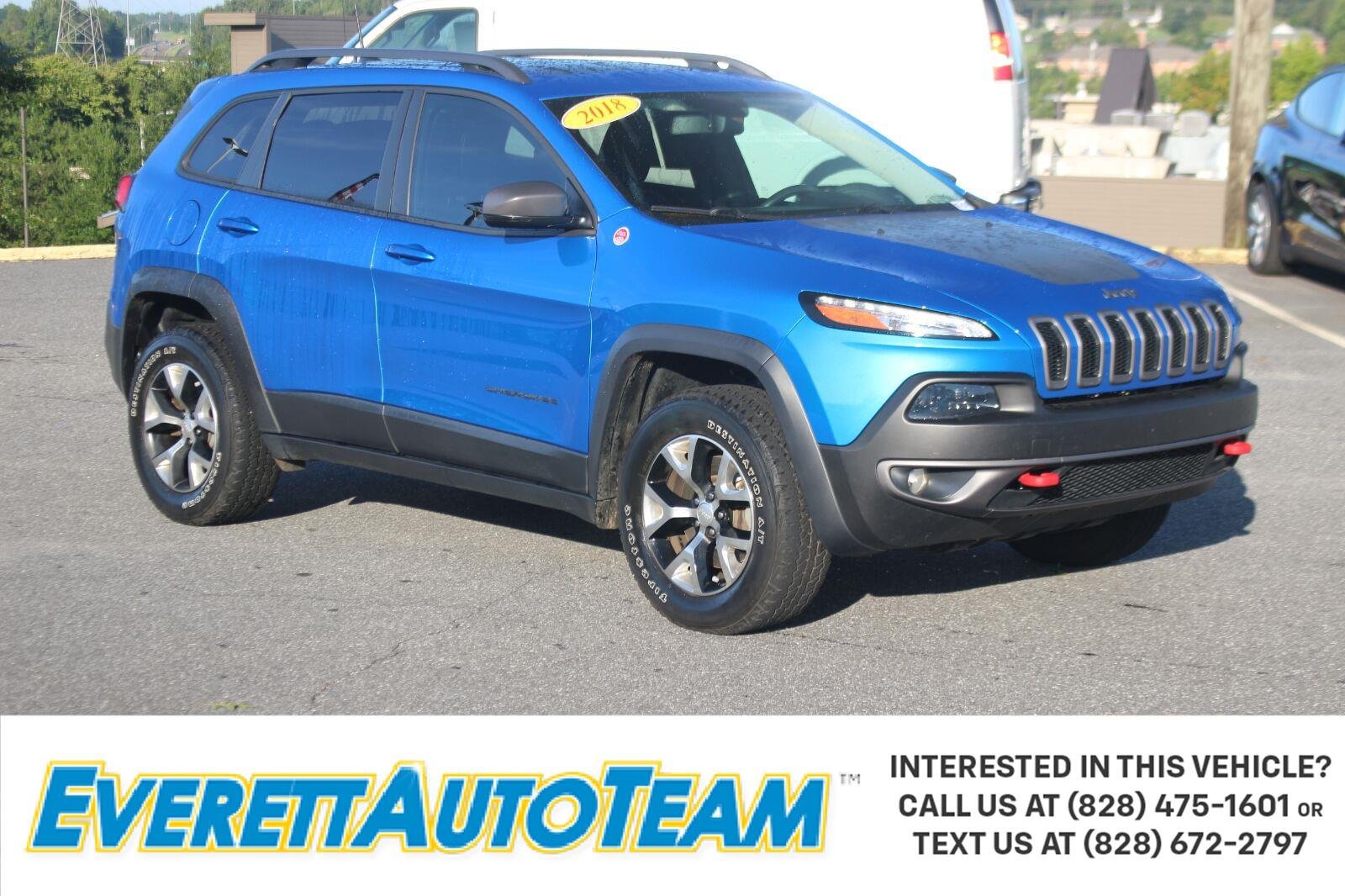 Used 2018 Jeep Cherokee Trailhawk w/ Quick Order Package 27L