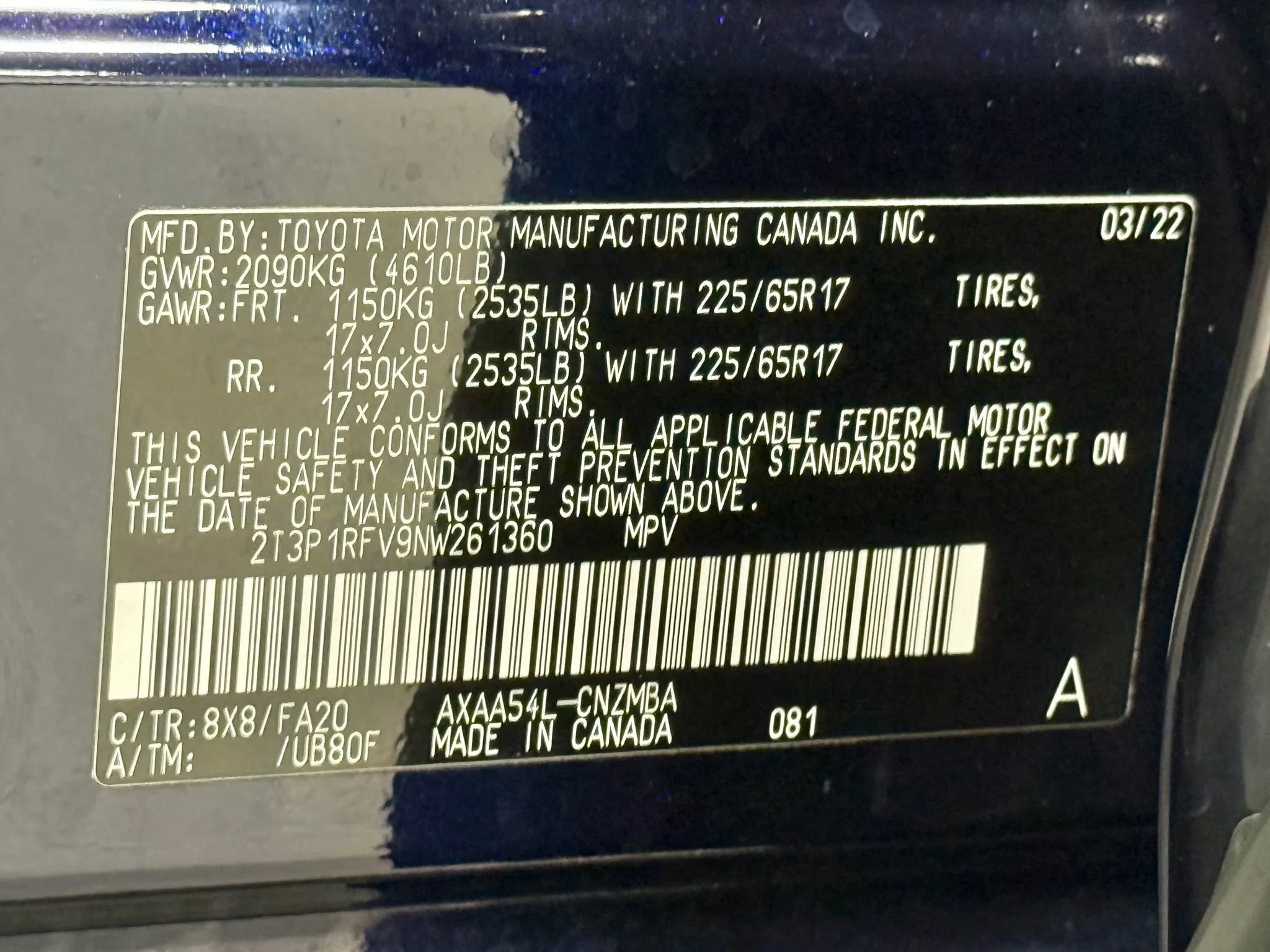 Used 2022 Toyota RAV4 XLE w/ Convenience Package image 76