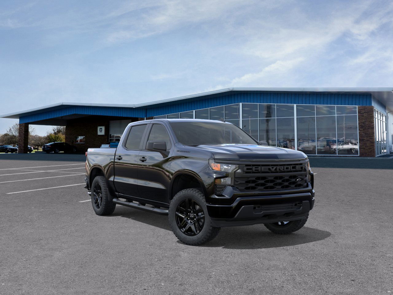 New 2026 Chevrolet Silverado 1500 Custom w/ Turbomax Blackout Package image 33