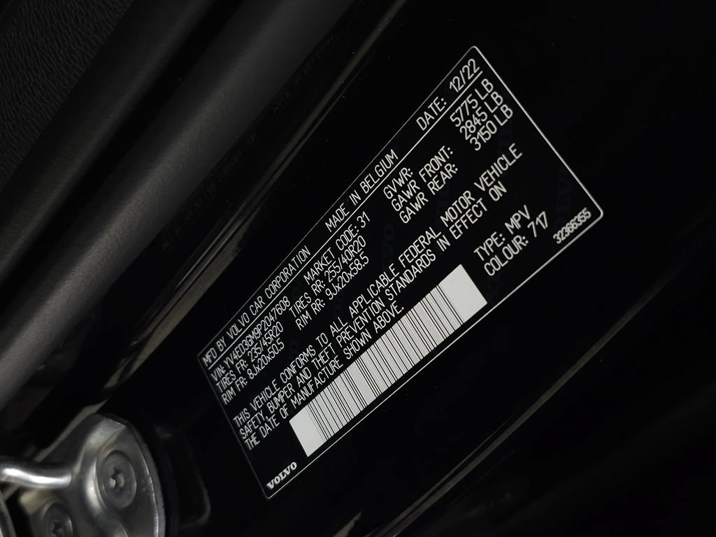 Used 2023 Volvo C40 P8 Recharge Ultimate w/ Protection Package Premier AWD/4WD image 35