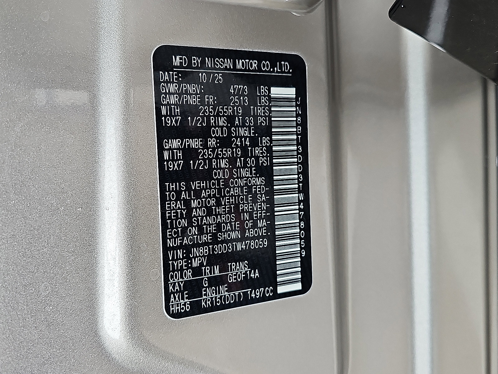 New 2026 Nissan Rogue Platinum w/ Tech Package AWD/4WD image 20