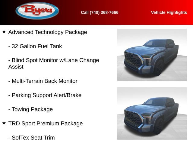 Used 2024 Toyota Tundra SR5 w/ TRD Sport Premium Package AWD/4WD image 11
