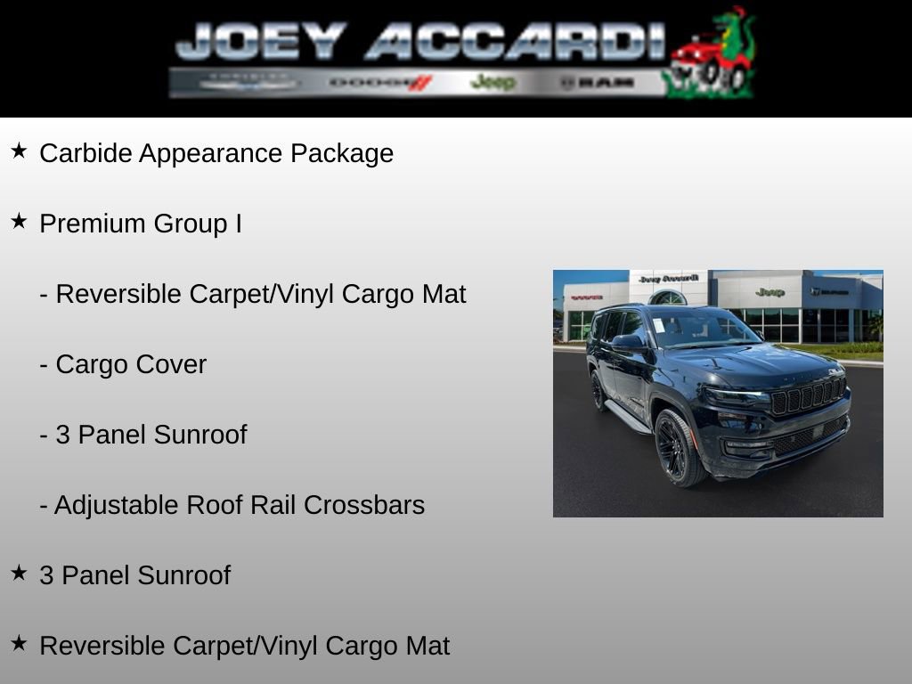 New 2025 Jeep Wagoneer Series II w/ Premium Group I image 5