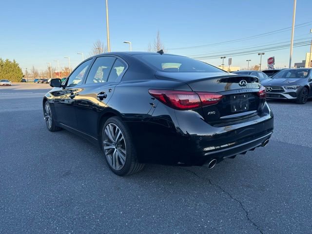 Certified 2023 INFINITI Q50 Sensory image 9