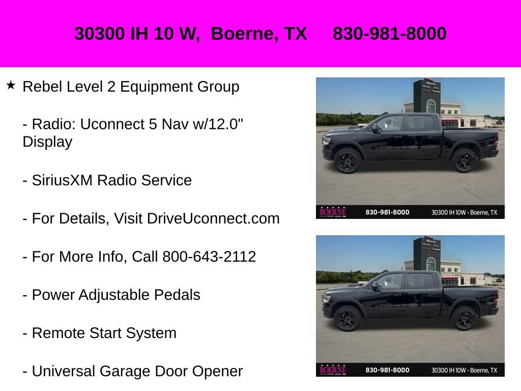 Used 2024 RAM 1500 Rebel w/ Rebel Level 2 Equipment Group AWD/4WD image 21