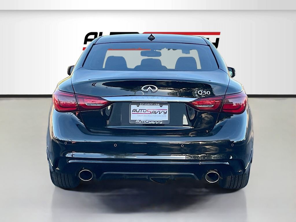 Used 2024 INFINITI Q50 Luxe w/ Cargo Package RWD image 6