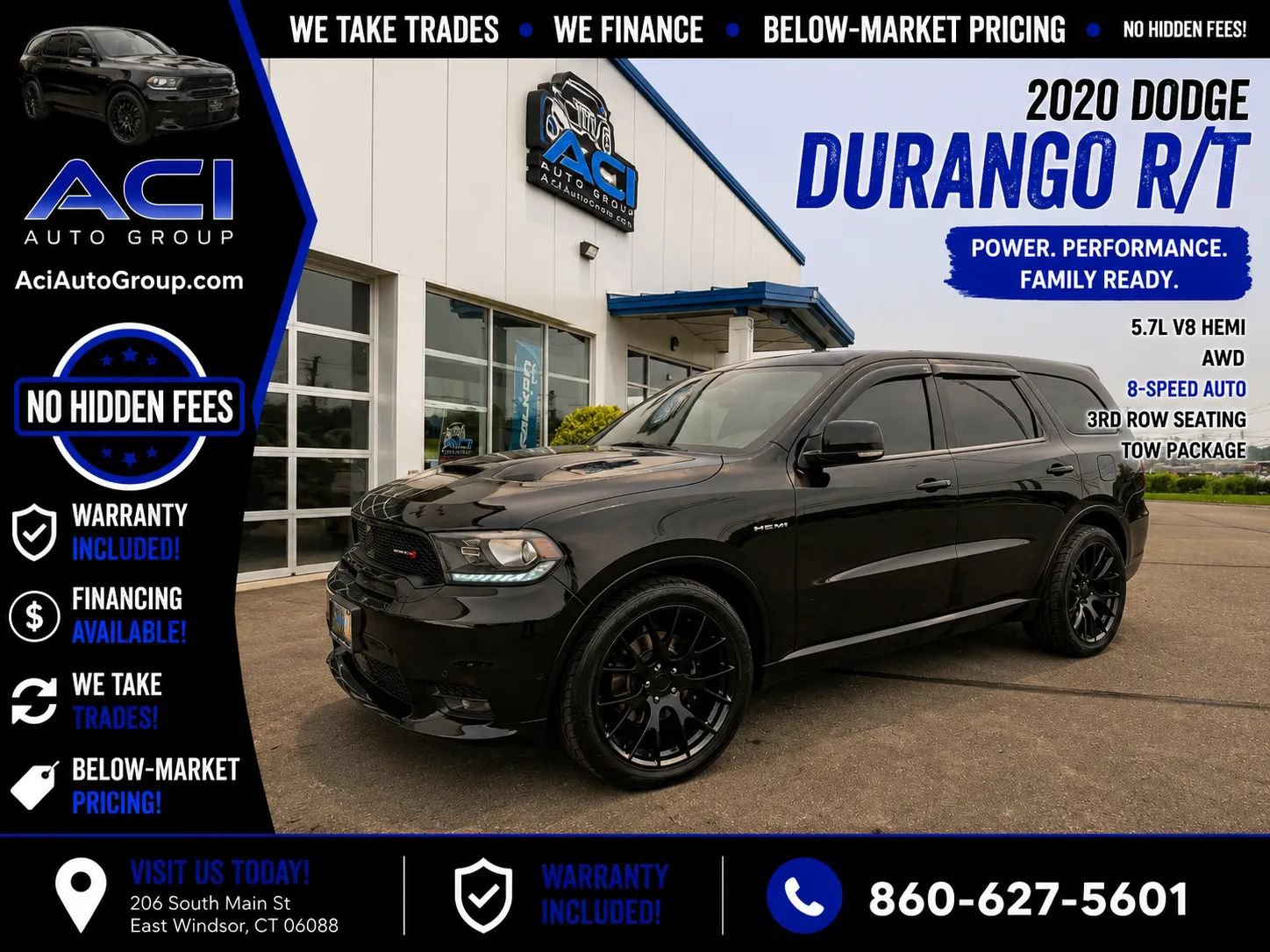Used 2020 Dodge Durango R/T AWD/4WD image 1