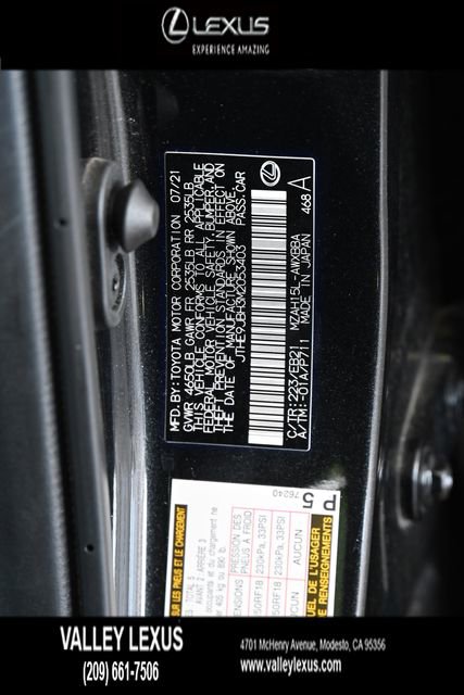 Certified 2021 Lexus UX 250h F Sport w/ Accessory Package (Z2) AWD/4WD image 22