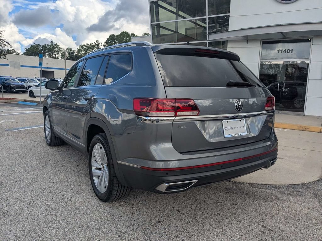 Used 2021 Volkswagen Atlas SEL AWD/4WD image 4