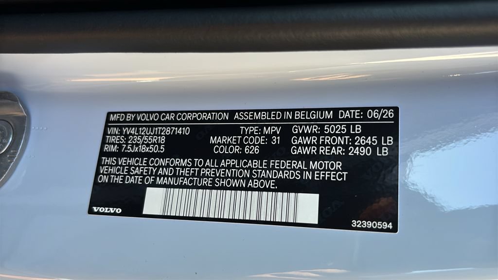 New 2026 Volvo XC40 B5 Core w/ Protection Package Premier AWD/4WD image 35