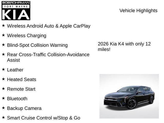 New 2026 Kia K4 EX FWD image 7