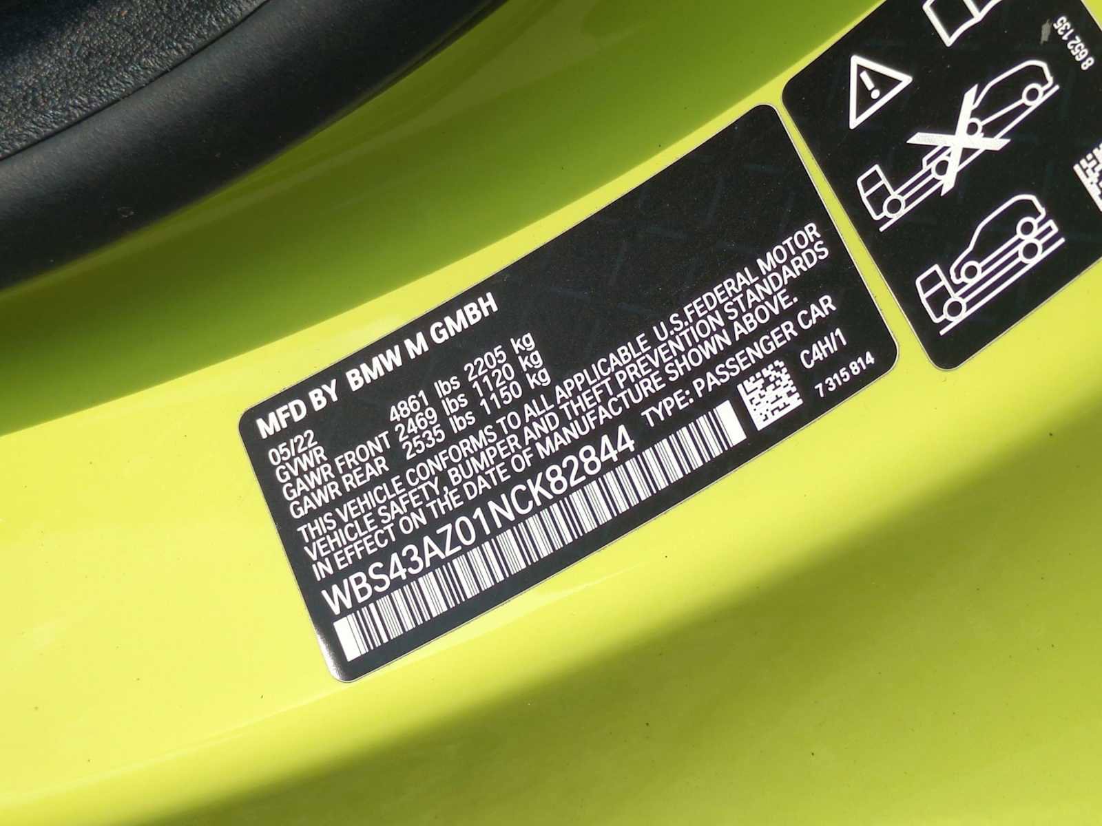 Used 2022 BMW M4 xDrive Competition w/ Executive Package image 36