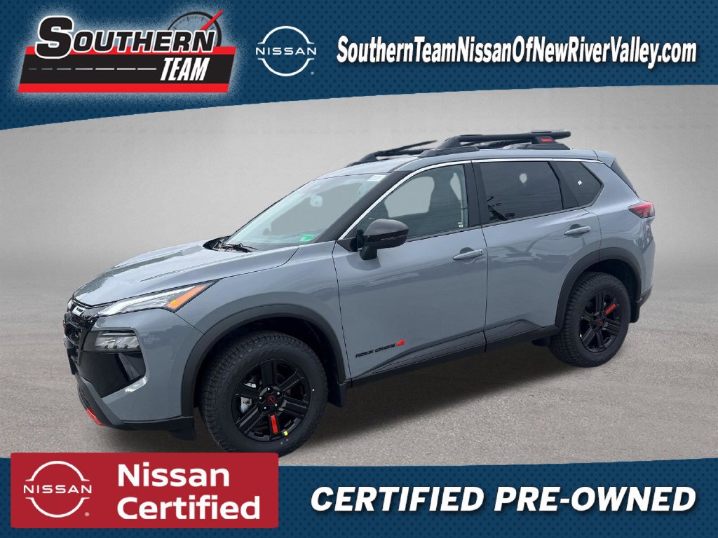 Certified 2026 Nissan Rogue SV w/ Rock Creek Premium Package AWD/4WD 360° Tour