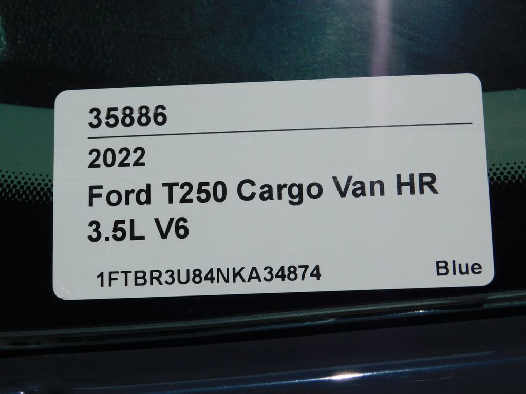Used 2022 Ford Transit 250 148 High Roof Extended AWD w/ Parcel Delivery Package image 96