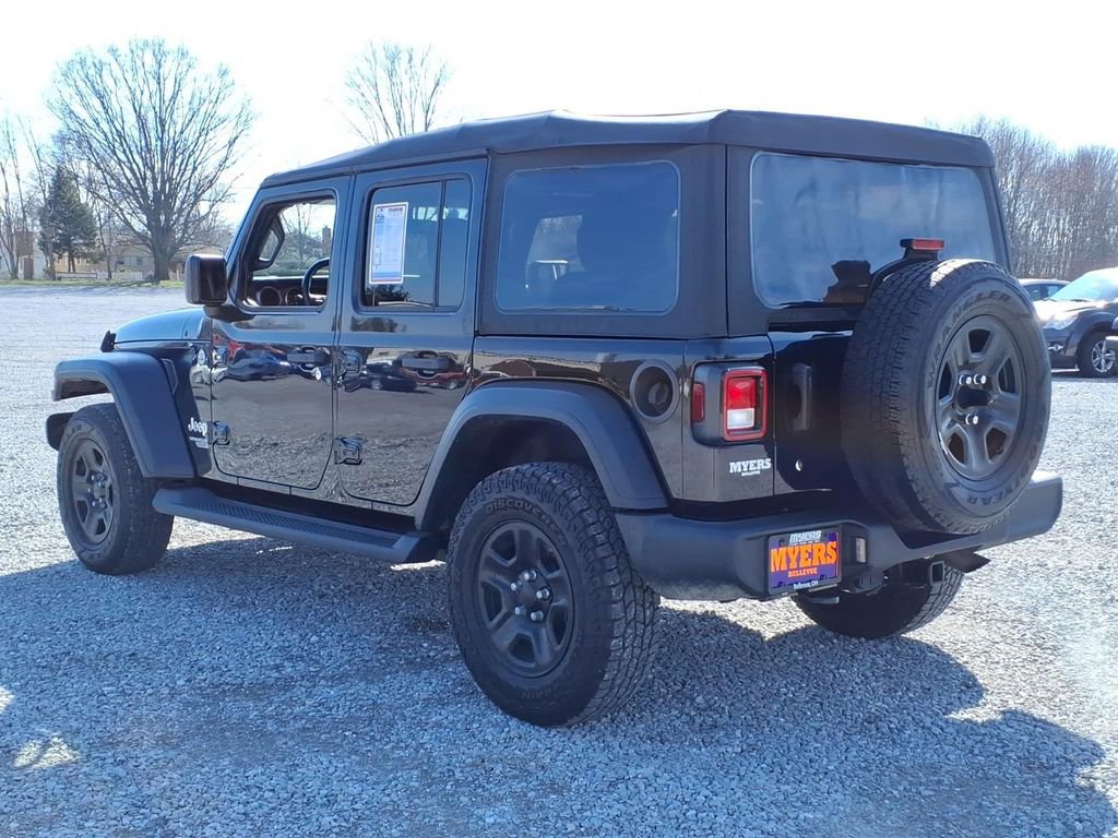 Used 2021 Jeep Wrangler Unlimited Sport image 29