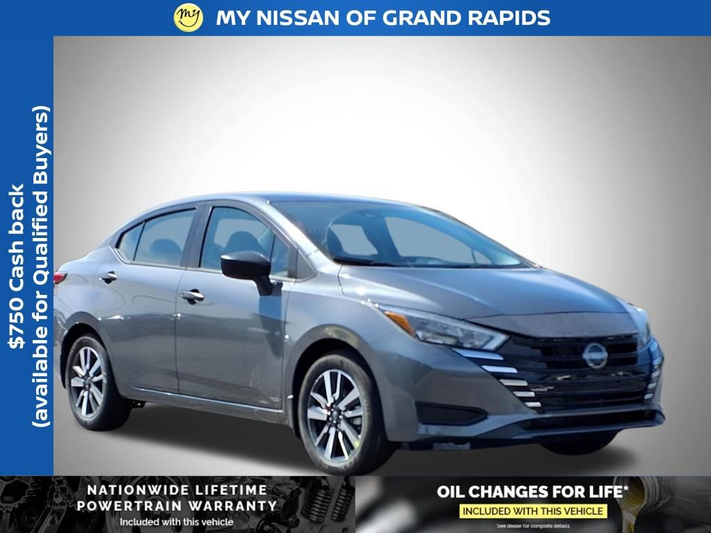 New 2025 Nissan Versa S w/ S Plus Package 360° Tour