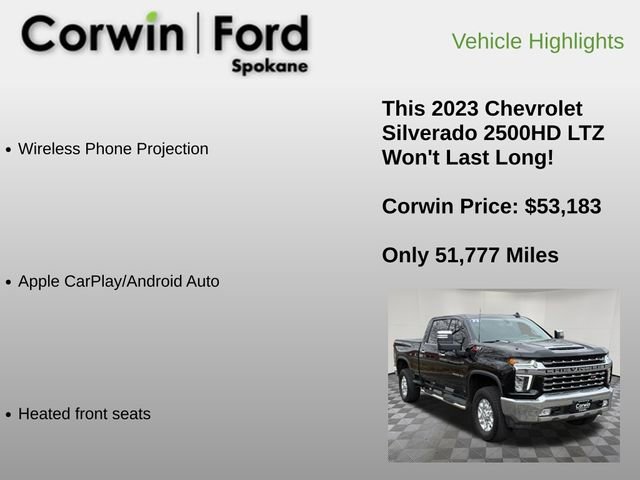 Used 2023 Chevrolet Silverado 2500 LTZ w/ Z71 Off-Road Package image 12