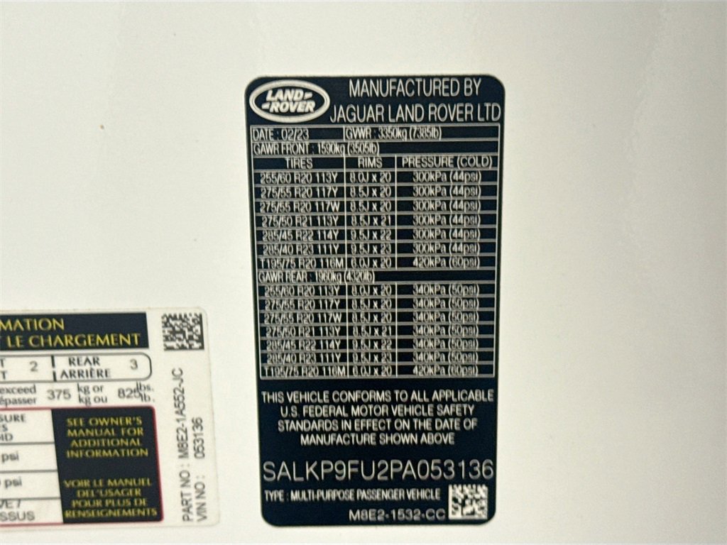 Used 2023 Land Rover Range Rover SE image 34