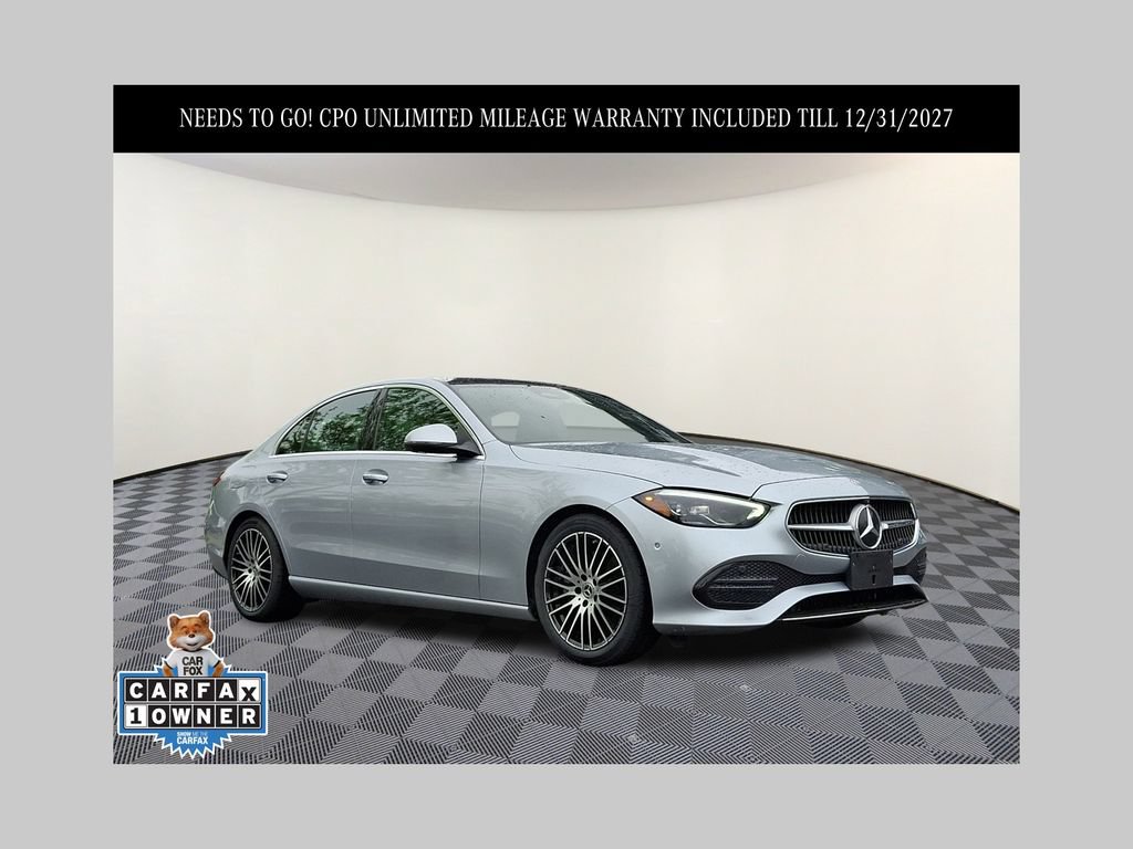 Certified 2023 Mercedes-Benz C 300 4MATIC Sedan