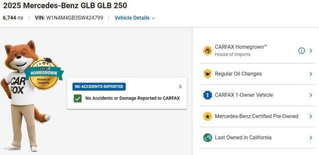 Certified 2025 Mercedes-Benz GLB 250 image 3