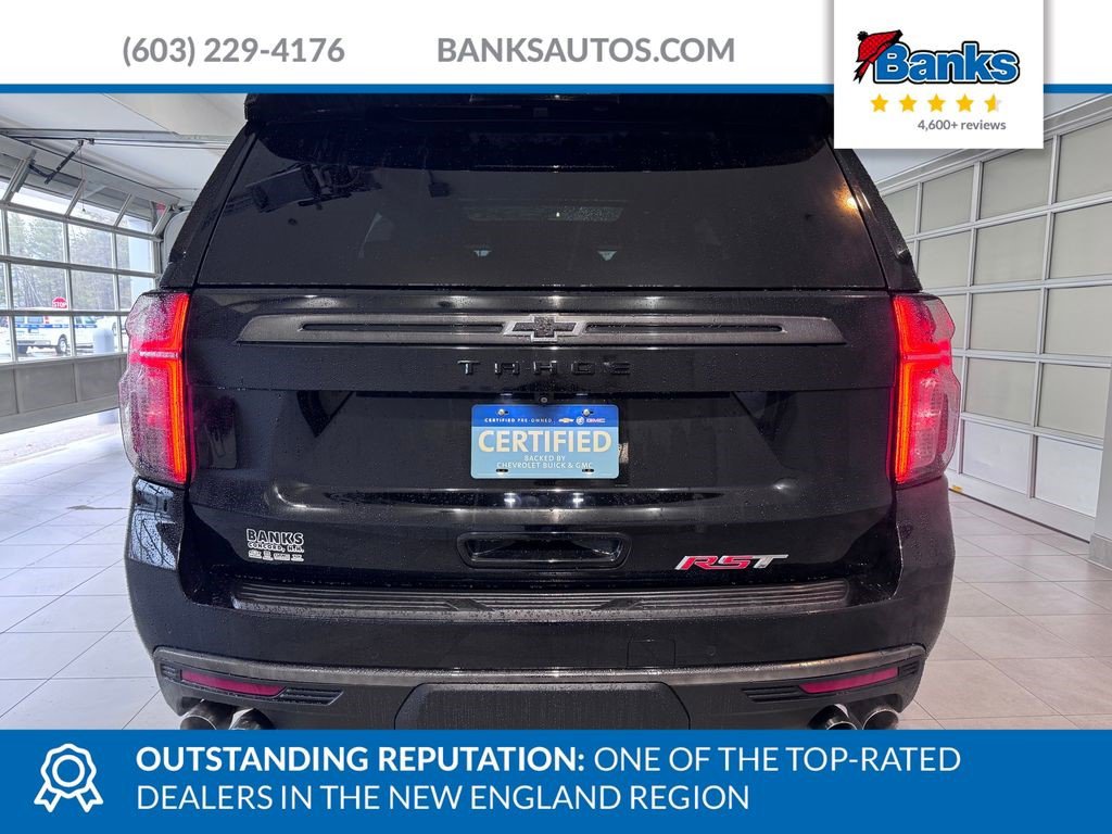 Certified 2022 Chevrolet Tahoe RST w/ Sport Performance Package AWD/4WD image 7