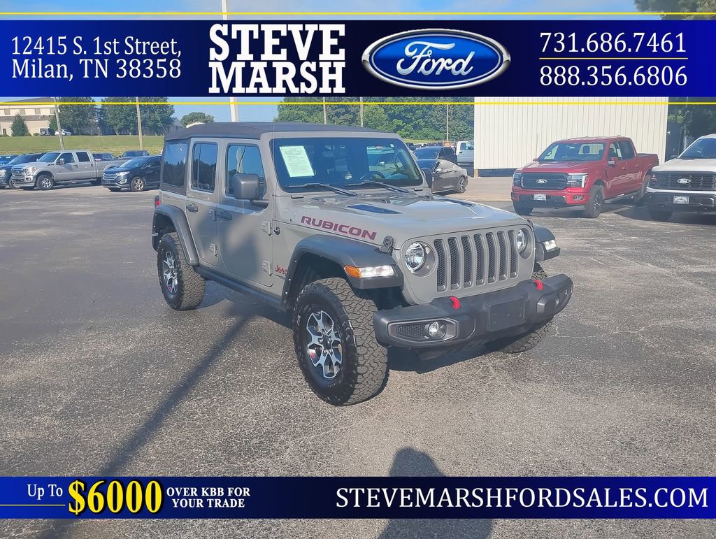 Used 2022 Jeep Wrangler Unlimited Rubicon w/ Cold Weather Group image 1