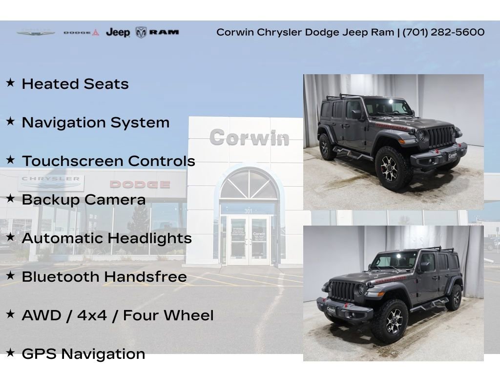Used 2019 Jeep Wrangler Unlimited Rubicon image 8