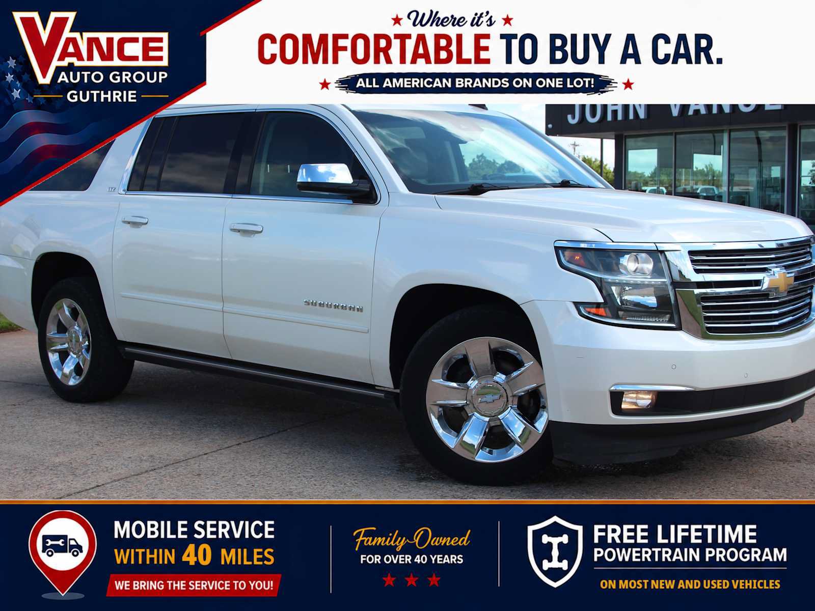 Used 2015 Chevrolet Suburban LTZ