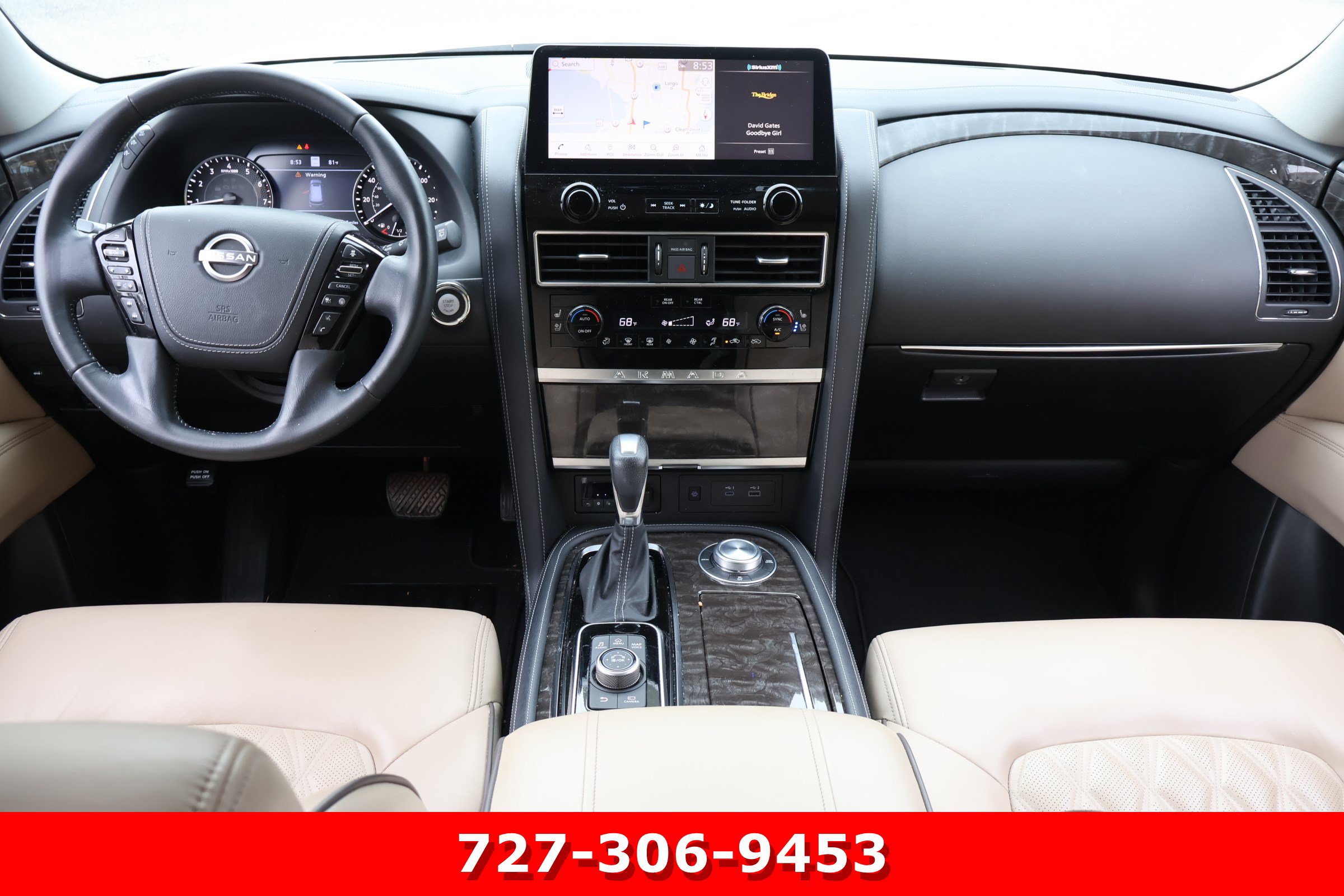 Used 2023 Nissan Armada Platinum w/ Captain's Chairs Package AWD/4WD image 17
