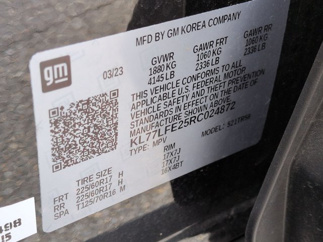 Used 2024 Chevrolet Trax LS FWD image 23