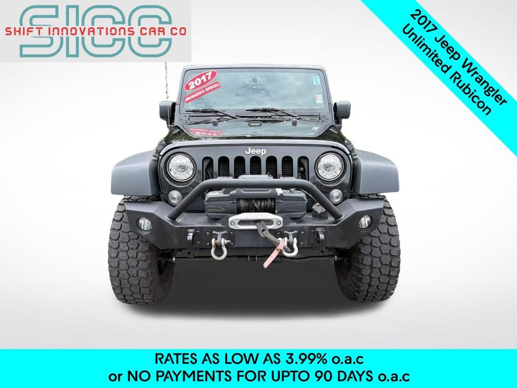 Used 2017 Jeep Wrangler Unlimited Rubicon w/ Connectivity Group AWD/4WD image 2