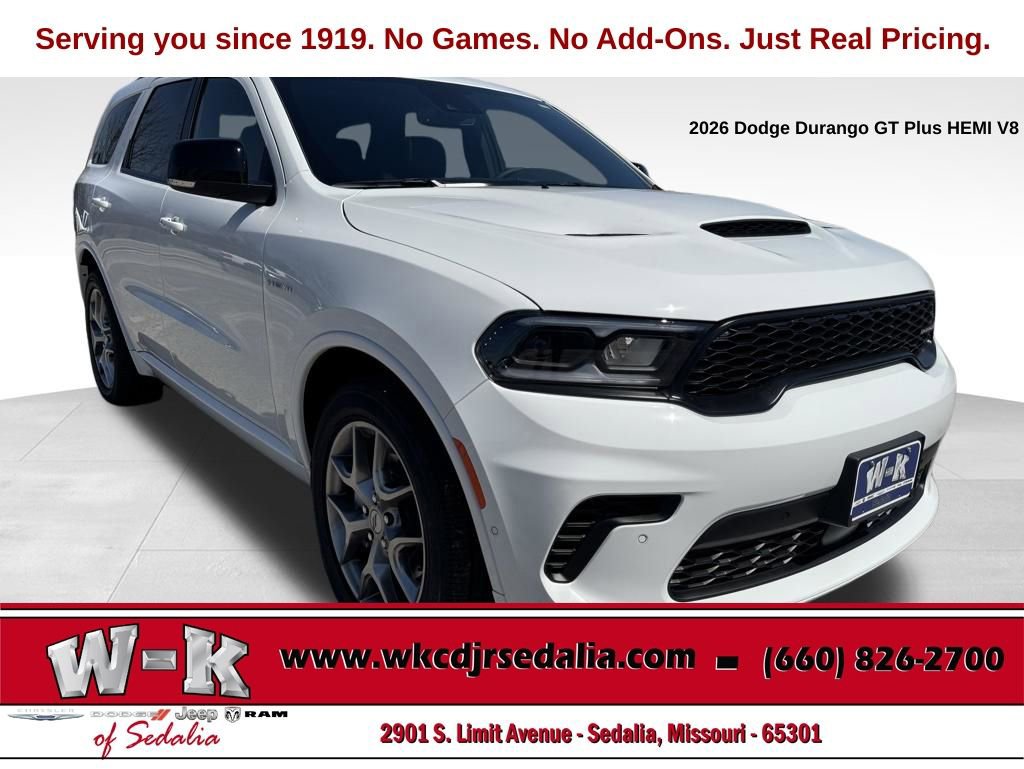 New 2026 Dodge Durango GT