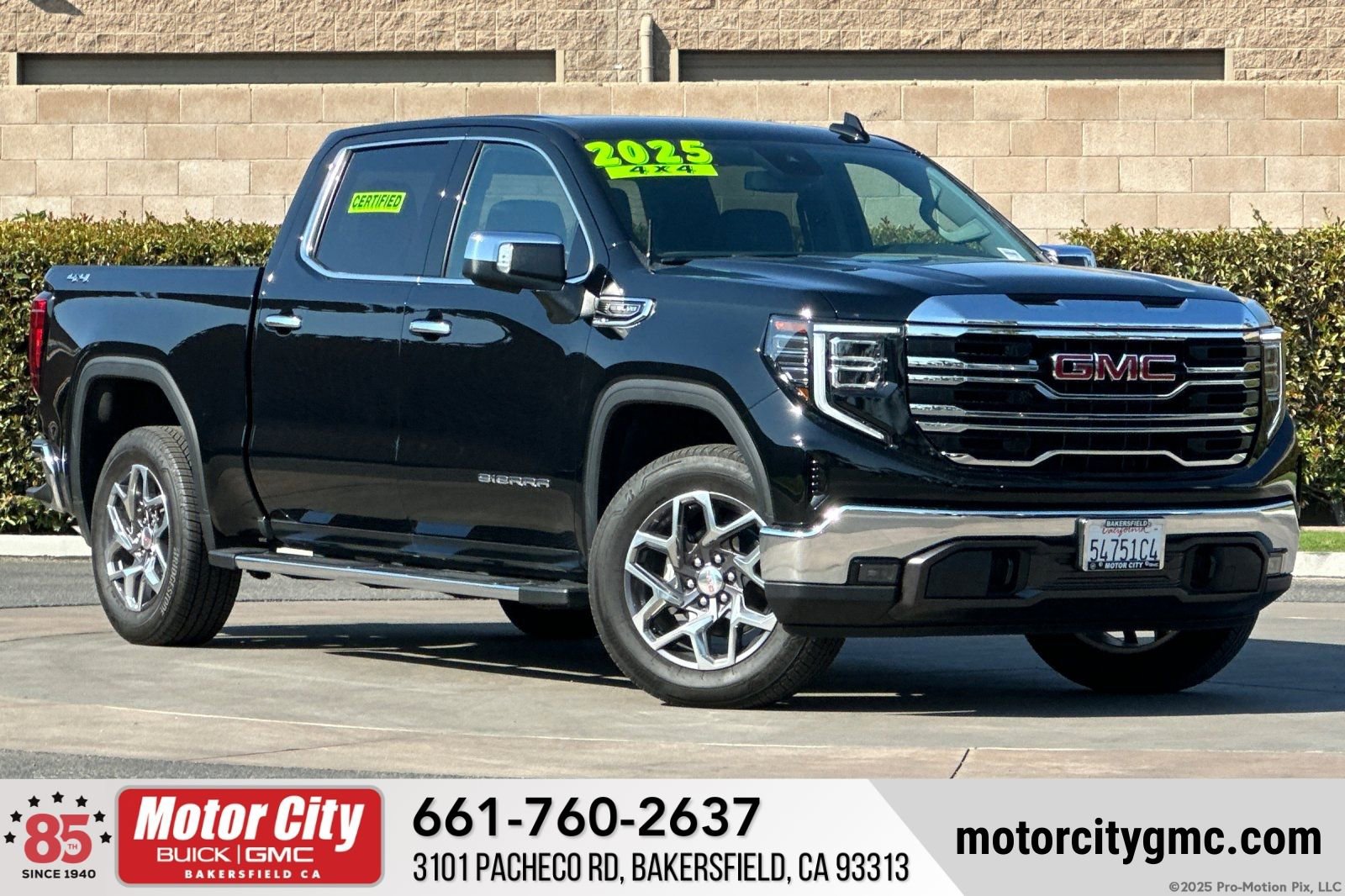 Certified 2025 GMC Sierra 1500 SLT w/ SLT Premium Package