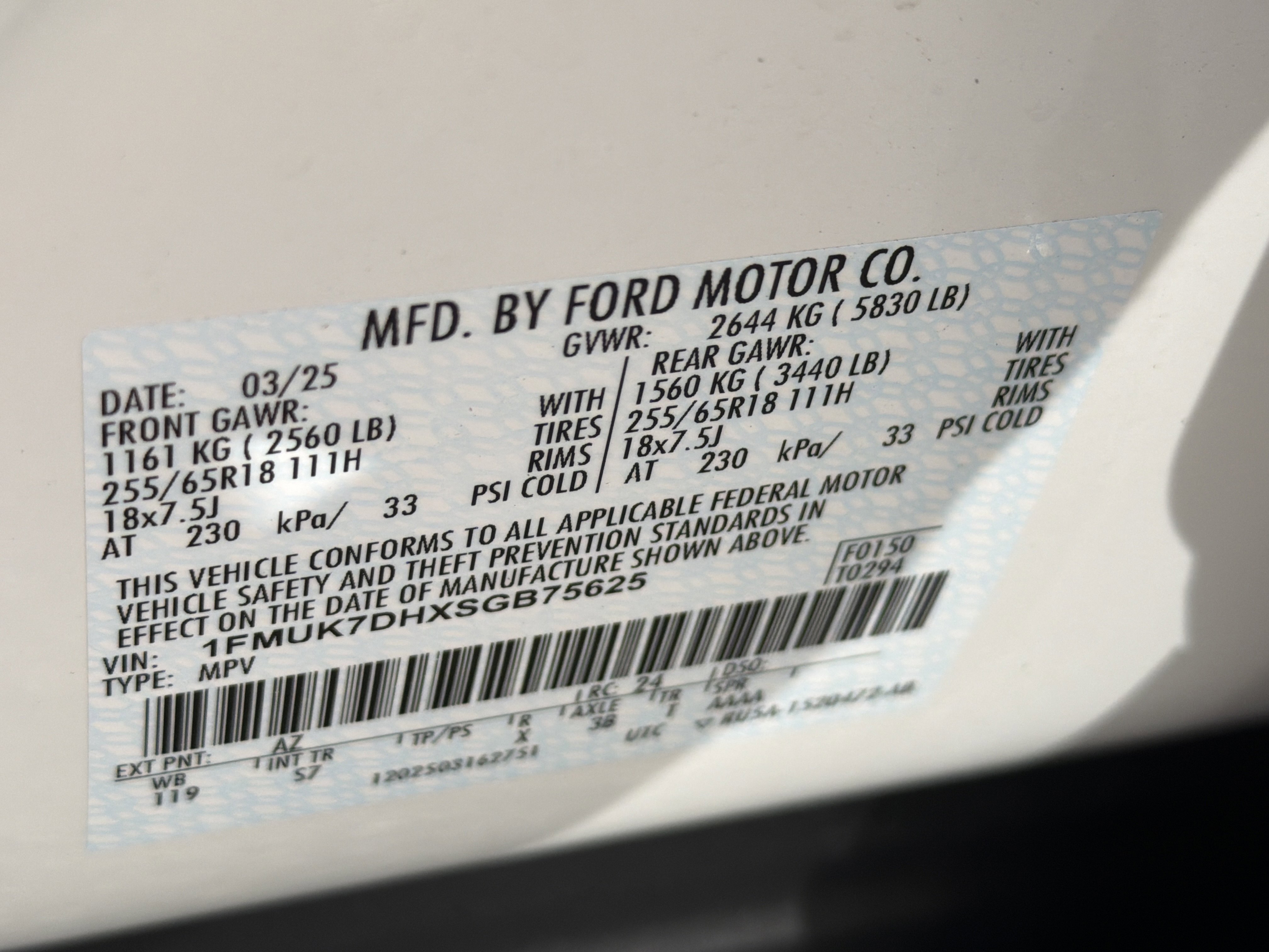 Used 2025 Ford Explorer Active w/ Active Comfort Package RWD image 24