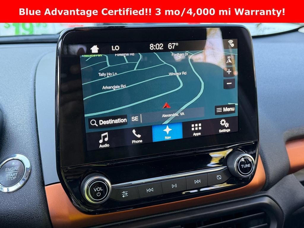 Certified 2018 Ford EcoSport SES w/ Interior Protection Package AWD/4WD image 21